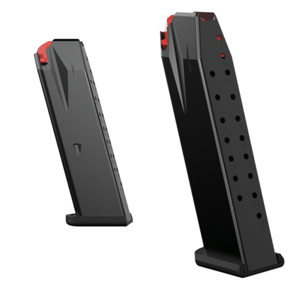 10 rnd 9x19 - POLYMER FLAT (BLK) 18rnd LIMITED TO 