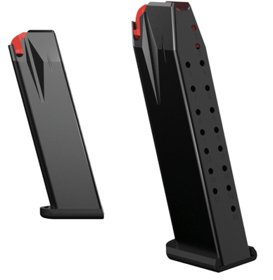 18 rnd 9x19 - POLYMER FLAT (BLK)