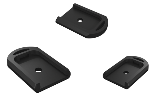 POLYMER FLAT BLACK (3x) FLOORPLATE